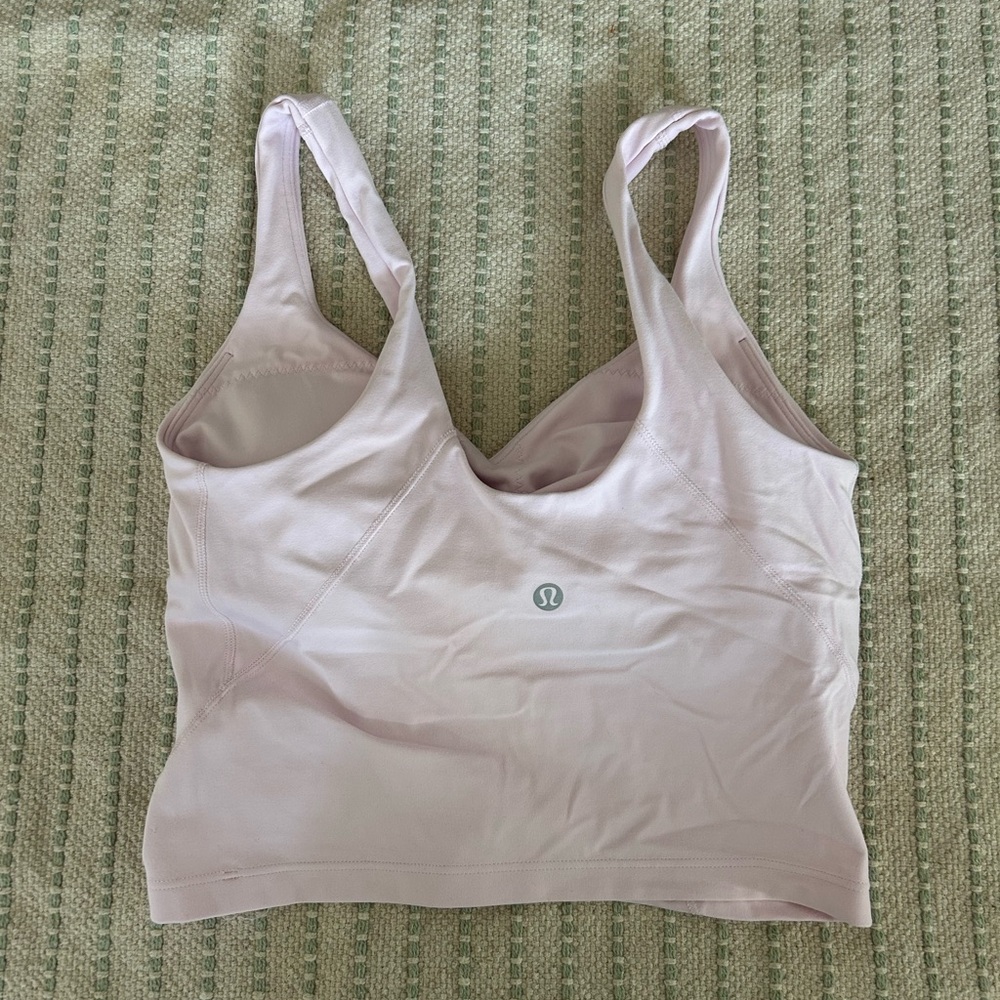 lululemon athletica Soft Pink Sports Bra